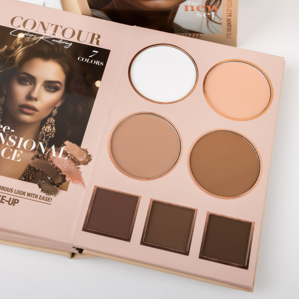 URATM 67-Color 5-Layer All-in-One Makeup book Palette