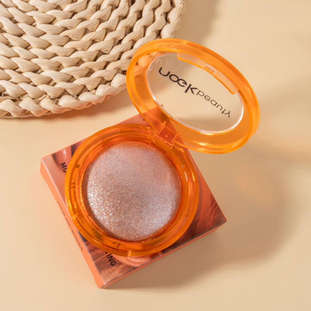 URATM Shimmer Single Eyeshadow & Highlighter #04 Champagne Gold
