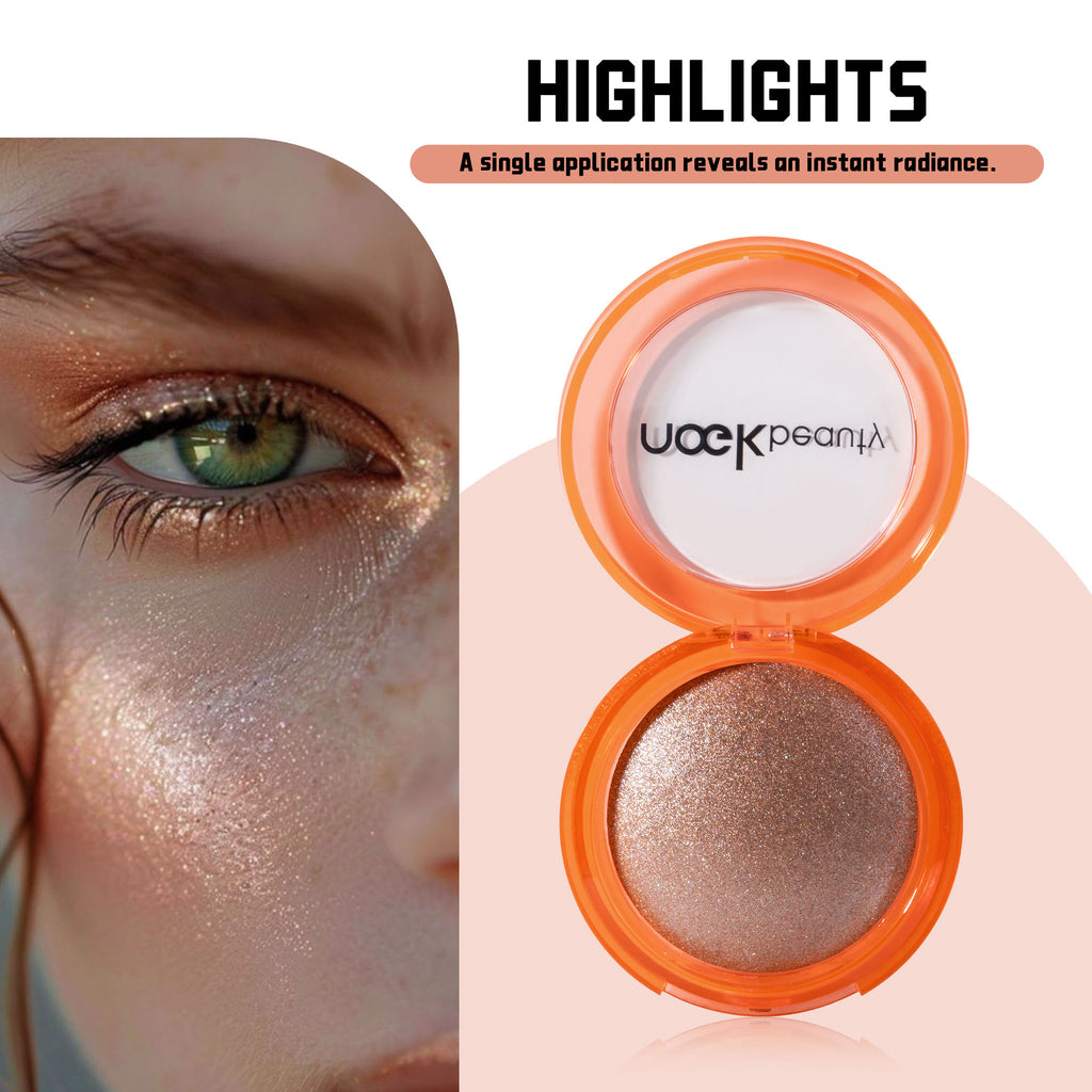 URATM Shimmer Single Eyeshadow & Highlighter #04 Champagne Gold