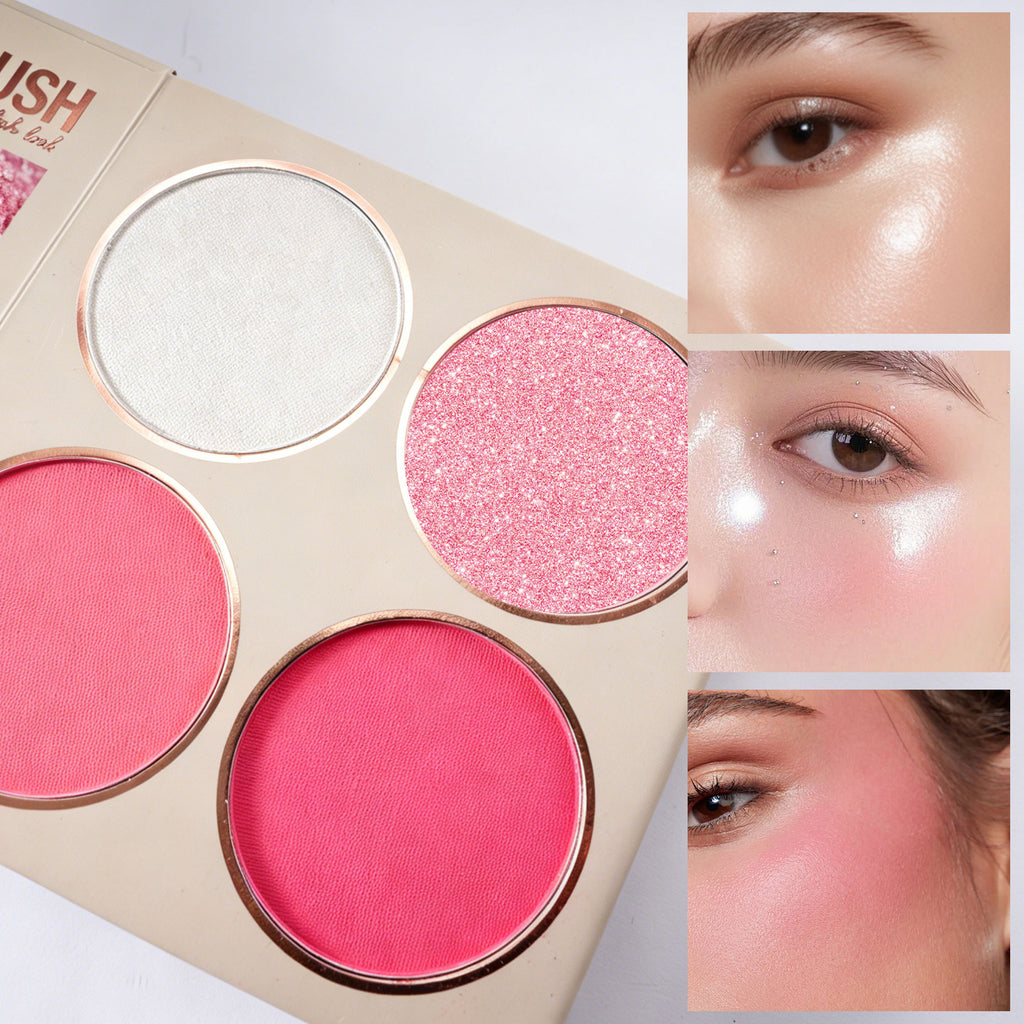 SHCOETY 22-Color Book-Style Eye & Lip Makeup Palette