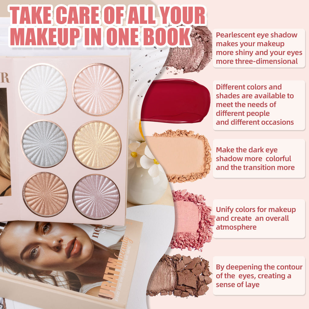 URATM 67-Color 5-Layer All-in-One Makeup book Palette