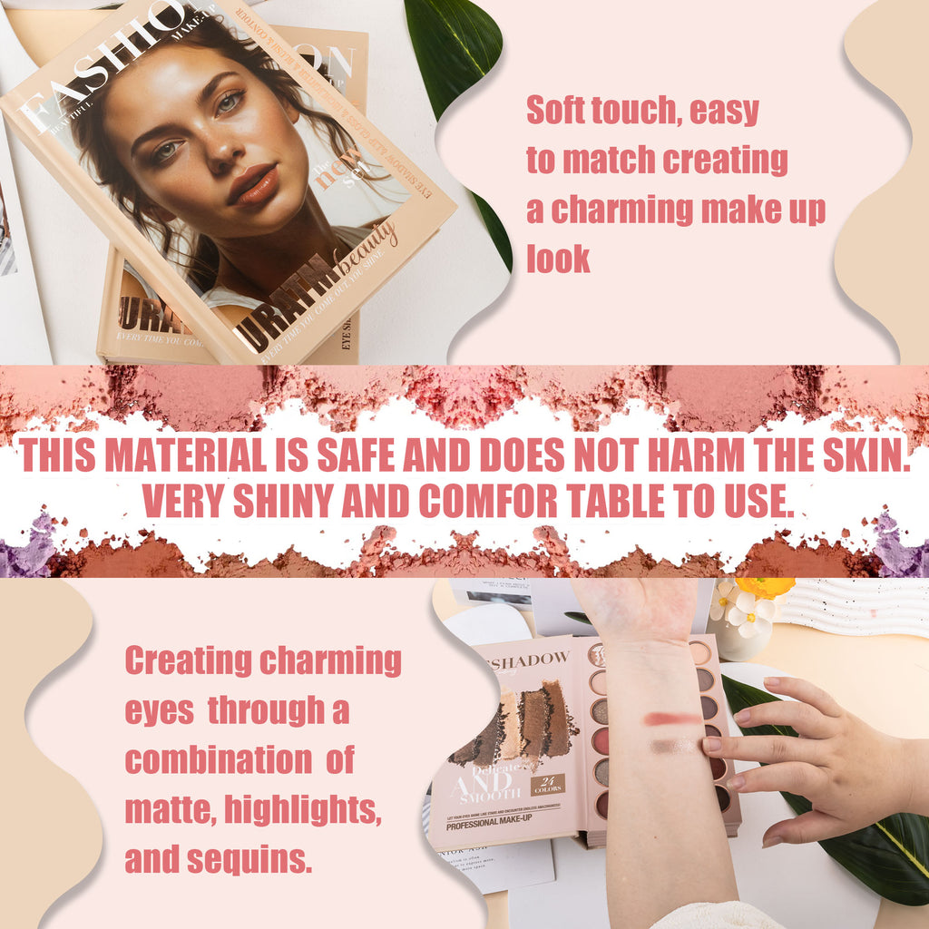 URATM 67-Color 5-Layer All-in-One Makeup book Palette