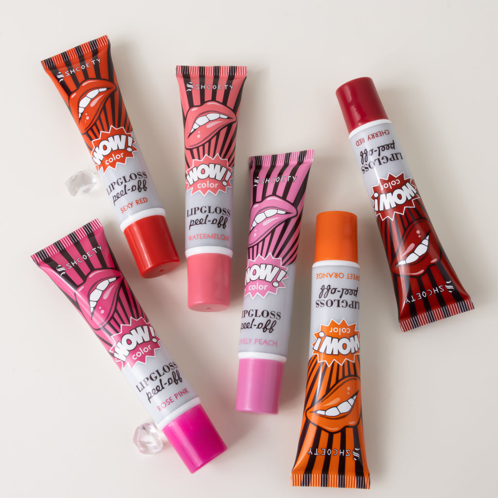 SHCOETY 6-Color Peel-Off Lip Stain Tint Set