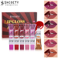 SHCOETY 6-Color Peel-Off Lip Stain Tint Set
